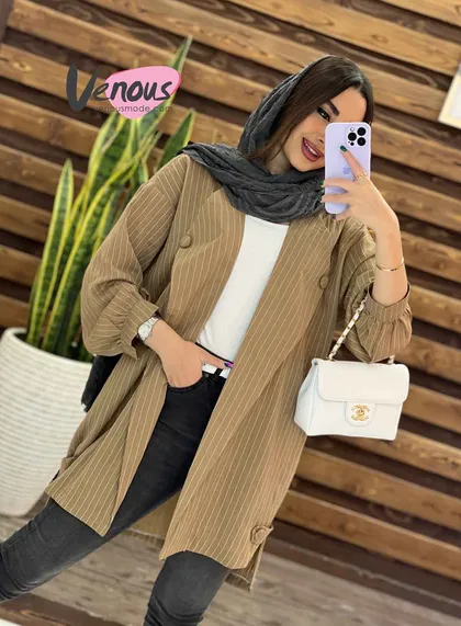 مانتو کتی یقه برگردون
