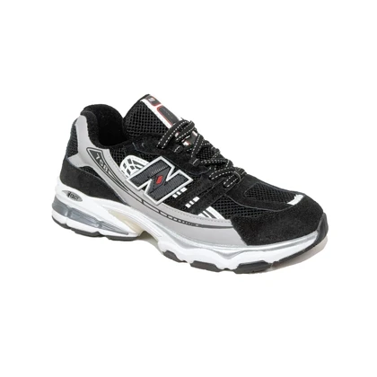 کتانی اسپرت مردانه مدل نیوبالانس 758 New balance رنگ مشکی طوسی کد 51411