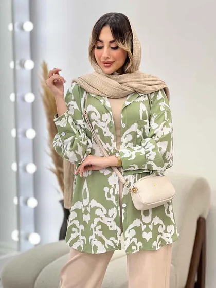 شومیز طرح دار آتیلا