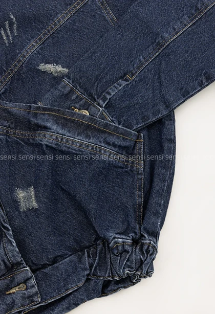 کت جین بغل کش کد1005102