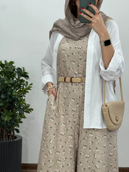 سرهمی شکوفه همراه با کمربند 4