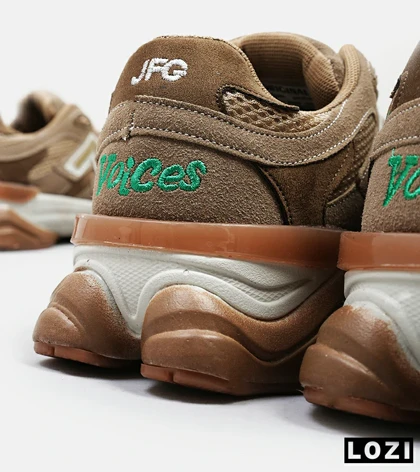 کفش کتانی مردانه قهوه ای زیتونی NEW BALANCE 9060