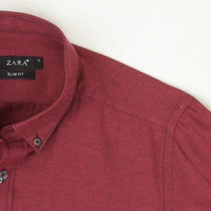 پیراهن مردانه زارا طرح ساده از برند zara
