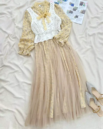 ست پیراهن و جلیقه و کمربند مدل 2 کد 5555