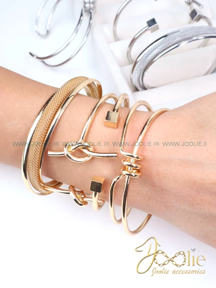 مجوعه 4 عددی بنگل-دستبند زنانه کد B2192