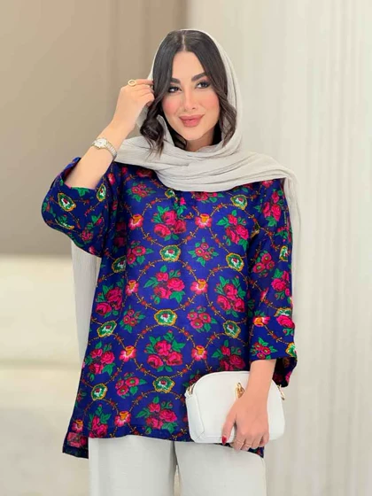 شومیز جلو بسته گلناز