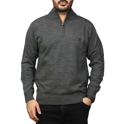 پلیور بافت نیم زیپ ماراتن مدل 1719859