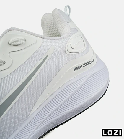 کفش کتانی مردانه و زنانه سفید نایک NIKE air zoom مدل 7590