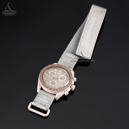 ساعت امگا سواچ طوسی Omega x Swatch Speedmaster GR