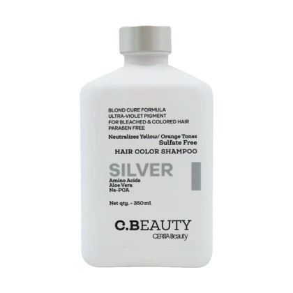 شامپو رنگساژ سریتا بیوتی silver فاقد سولفات حجم 200 میل