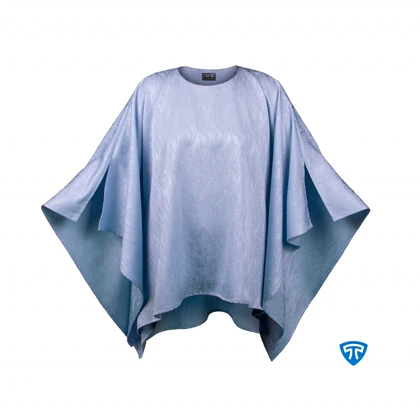 پانچو زنانه ونوس رنگ آبی آسمانی