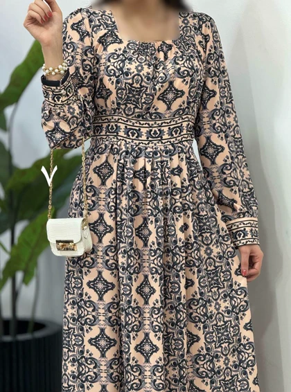 پیراهن ماکسی آشینا 5