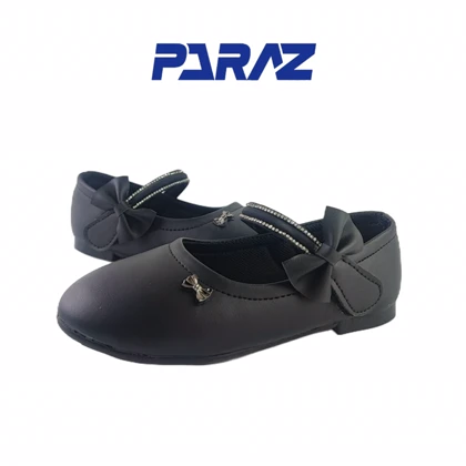 کفش بچگانه مدل عروسکی بالرین مشکی کد 132