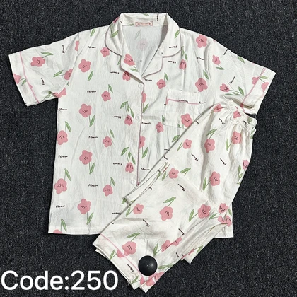 ست پیراهن و شلوار راحتی