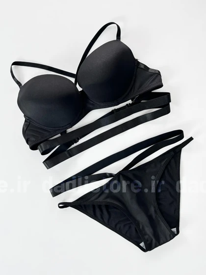 ست شورت و سوتین اسفنجی فنر دار فانتزی