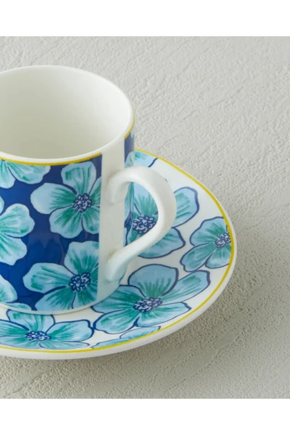 فنجان قهوه دو نفره English Home مدل Solvia New Bone China