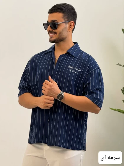 پیراهن مردانه پری_کد4476
