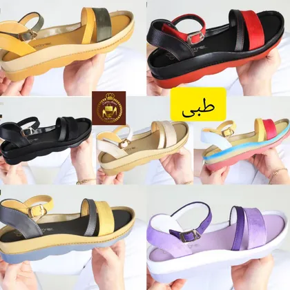 صندل طبی تابستانه زنانه اسپرت 558-1