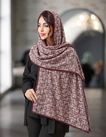 شال برشکا کالکشن آبرنگی