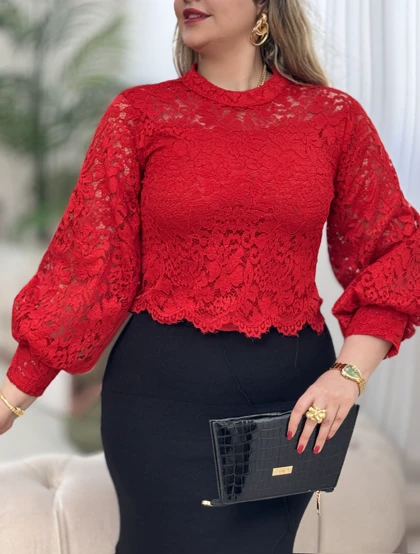 شومیز دانتل ستاره 2799