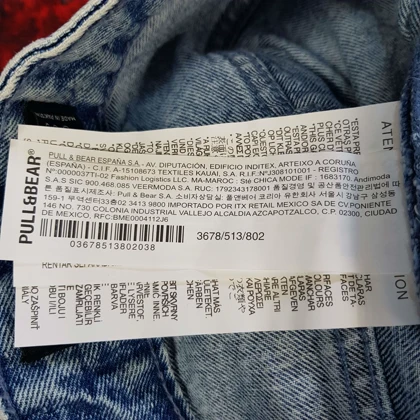 شلوار جین مردانه بگ استایل pull & bear کد 331
