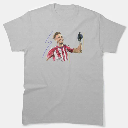 تیشرت ورزشی اتلتیکو مادرید | تیشرت Atletico madrid طرح Classic Saul کد 144694