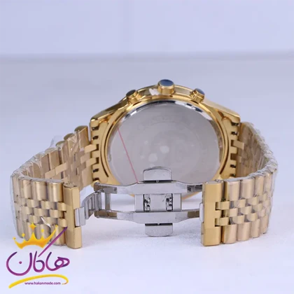 ساعت عقربه ای الگانس مردانه فلزی صفحه سبز G 9766/3
