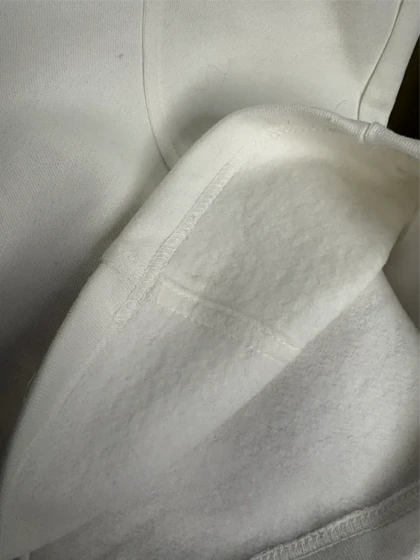 شلوار بگ تو کرکی شیری