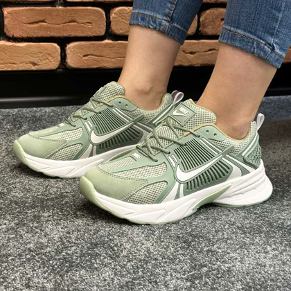 کتانی اسپرت زنانه مدل نایک NIKE رنگ یشمی