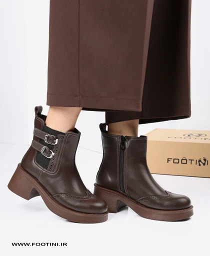 نیم بوت زنانه بغل سگک 8400 MR