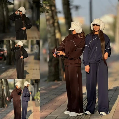 ست زنانه بلوز و شلوار اویشو