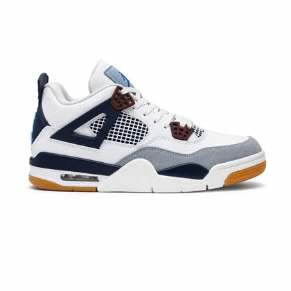 کفش و کتانی مردانه ساق‌دار مدل جردن NIKE AIR JORDAN 4 رنگ سفید کد 2725