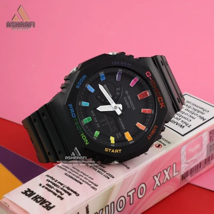 ساعت جی شاک G-Shock GA-2100 Rainbow