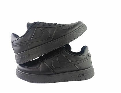 کفش اسپرت زنانه وپسرانه برند نایکی مدل ایرفورس nike airforce مشکی کد 70