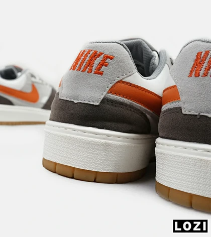 کفش کتانی مردانه طوسی سفید نایک NIKE SB