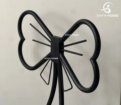 ست میز چرخ دوژان طرح راه مشکی