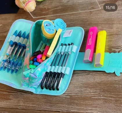ست ساک و کوله پشتی و جامدادی طرح پری دریایی- برند وست اورجینال
