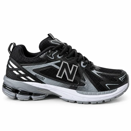 کتانی اسپرت مردانه مدل نیوبالانس 1906 New Balance رنگ مشکی طوسی کد 51508