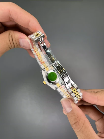 ساعت مچی رولکس دیت جاست سیلورطلایی صفحه سرمه ای Rolex Datejust