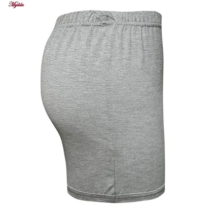 شورت مردانه ماییلدا مدل پادار پنبه‌ای ملانژ کد 4702-3 بسته سه عددی