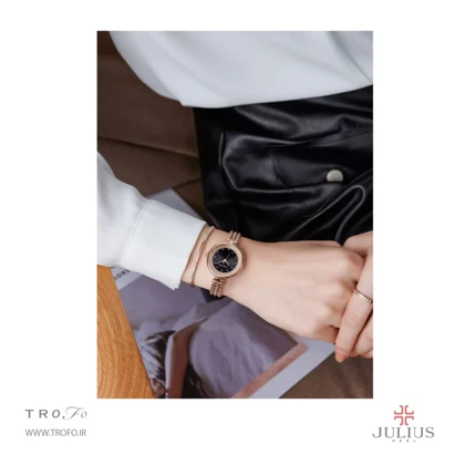 ساعت مچی زنانه جولیوس JULIUS مدل JA-1285D