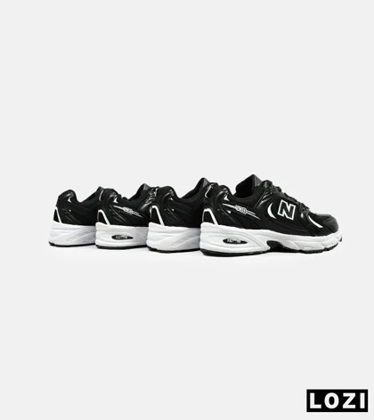 کفش کتانی مردانه و زنانه مشکی NEW BALANCE 530 مدل 4698
