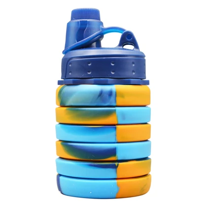 قمقمه سیلیکونی تاشو مدل Cottage ظرفیت 0.6 لیتر