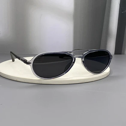 عینک آفتابی پرسول با فریم کائوچو و لنز پلی‌کربنات پلاریزه UV400 آنتی‌رفلکس Persol Original