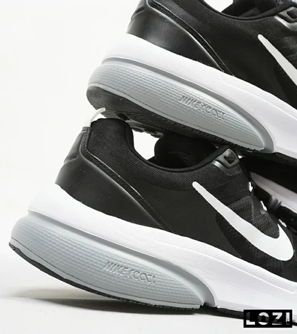 کفش کتانی بزرگ پا مشکی سفید NIKE zoom