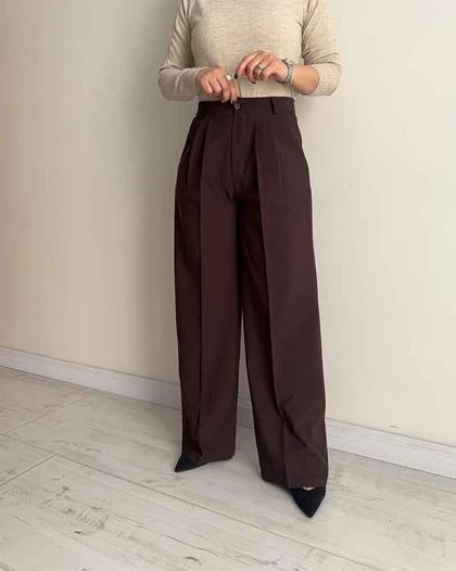 شلوار Velora (قهوه ای)