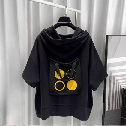 تیشرت کلاهدار اسپرت