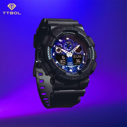ساعت مچی مردانه کاسیو جیشاک CASIO G-SHOCK GA-100FL-1A