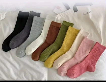 جوراب ساق‌دار کبریتی رنگی 1370