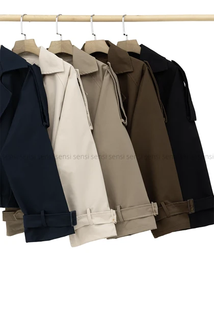 ترنچ کت پایین پیله کد1004623